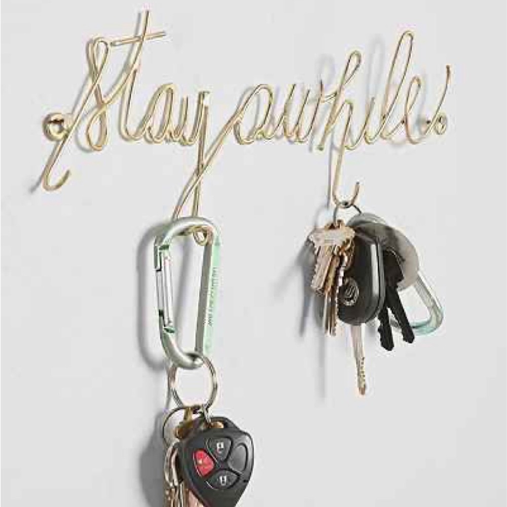 Urban Outfitters “Stay Awhile” Key Hook